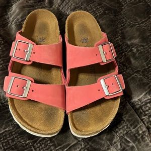 Pink 2 strap Birkenstock